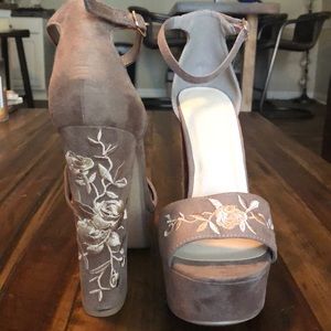 Brown Charlotte Russe Heels